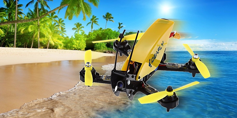 Nuovo Racing Drone Economico READY TO FLY! Ideafly Grasshopper F210 a&nbsp;149€
