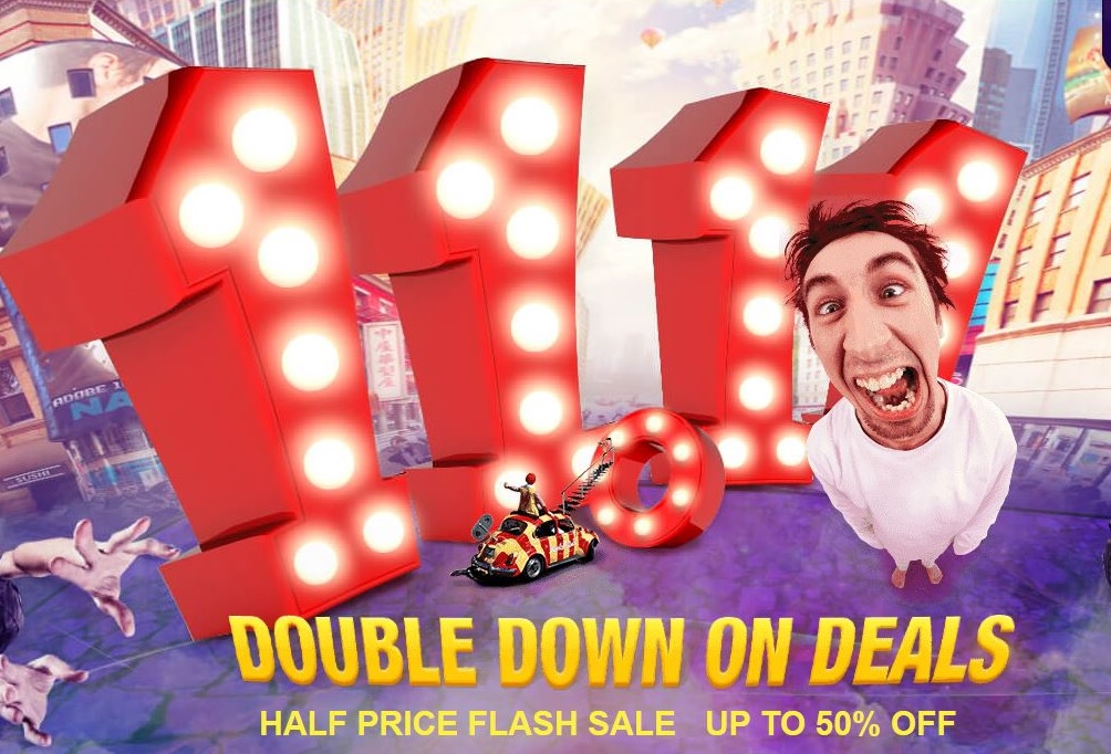 11.11 Double Down on Deals su Gearbest!