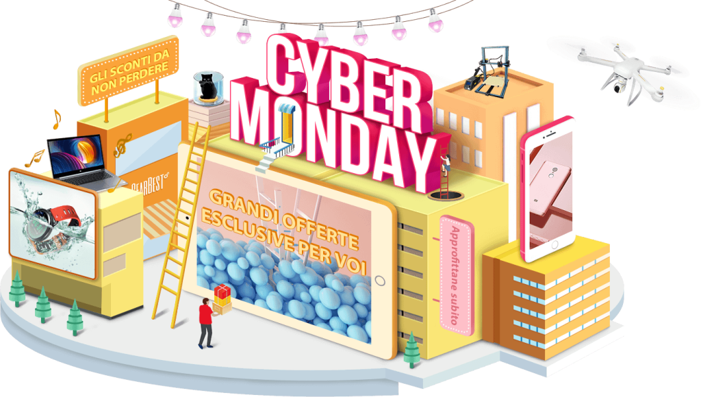 Cyber Monday su Gearbest Italia!
