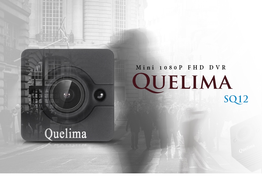 Quelima SQ12 Mini 1080P FHD&nbsp;DVR