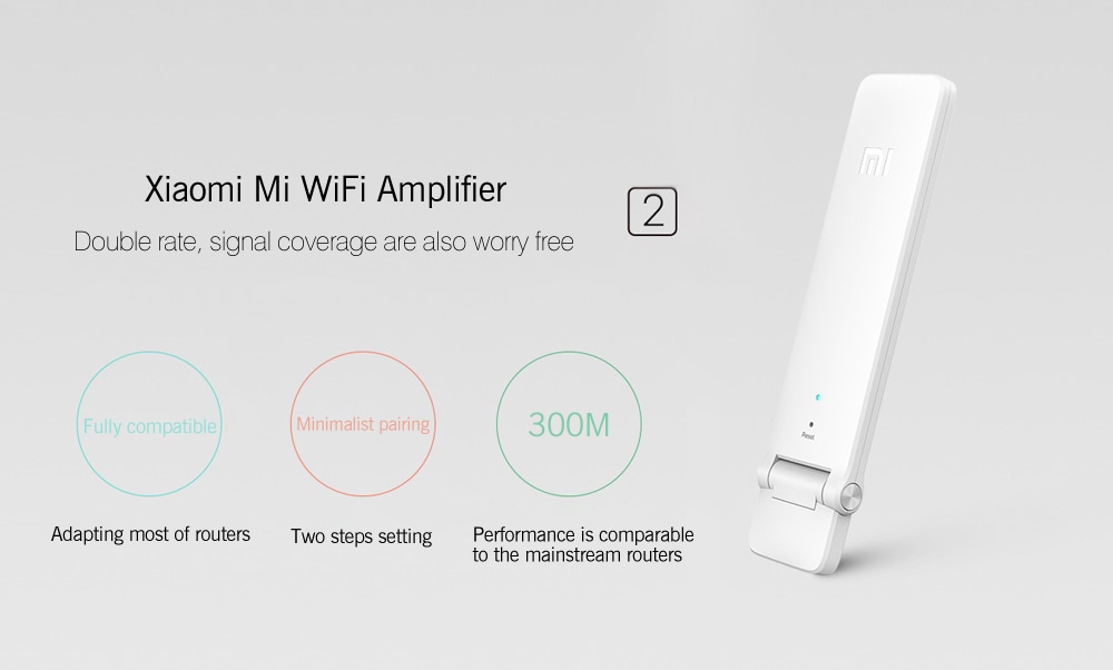 Xiaomi Mi WiFi Amplifier&nbsp;2!