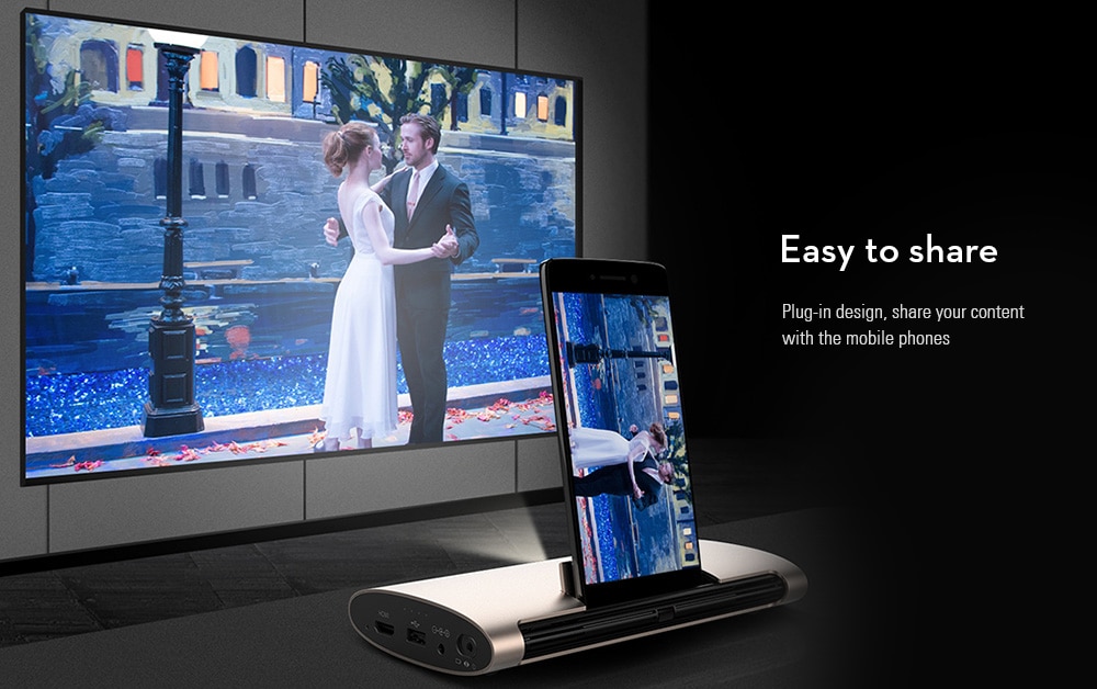 JMGO M6! Proiettore DLP&nbsp;Portatile!