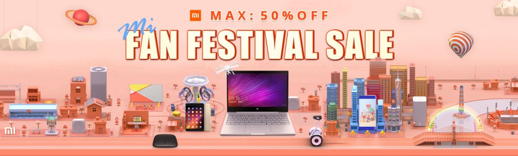 Xiaomi Mi Fan Festival su Gearbest!