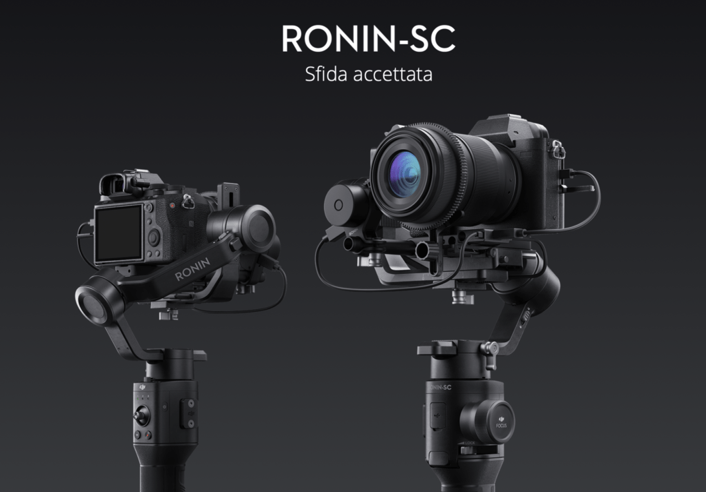 DJI RONIN-SC! Il Nuovo GIMBAL per&nbsp;FOTOCAMERE!