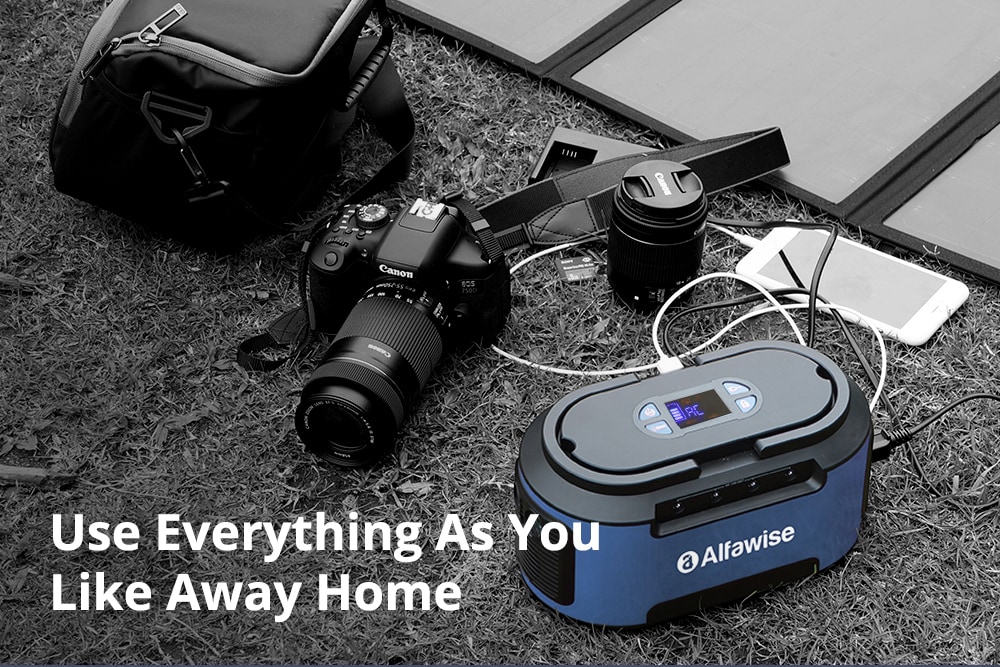 ALFAWISE S420! Generatore Portatile da&nbsp;Campeggio!