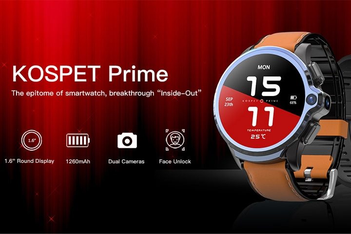 KOSPET PRIME! Smartwatch per dimenticare lo&nbsp;Smartphone!