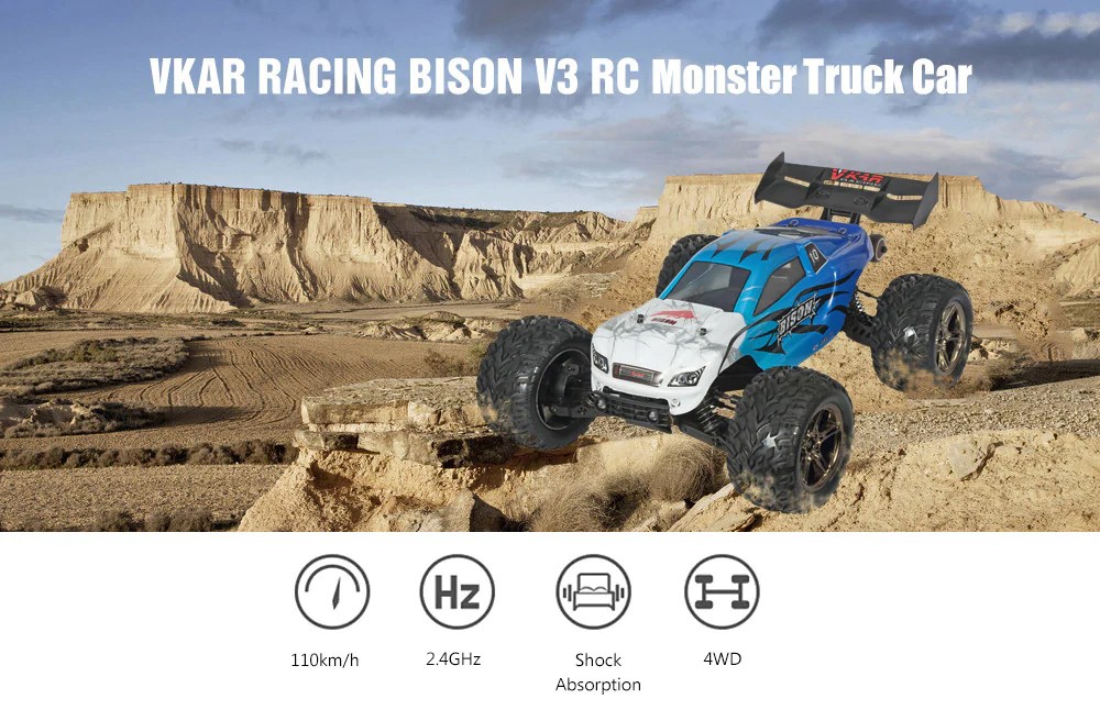 VKAR RACING BISON V3! Il MOSTRO su 4 RUOTE da&nbsp;110km/h!
