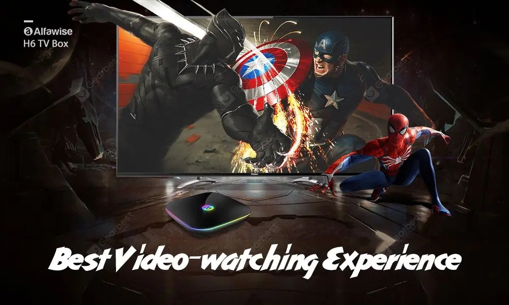 ALFAWISE H6! TV BOX 6K con ANDROID&nbsp;9!