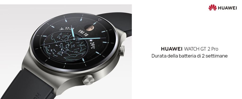 HUAWEI WATCH GT 2 PRO: Ora con RICARICA&nbsp;WIRELESS!