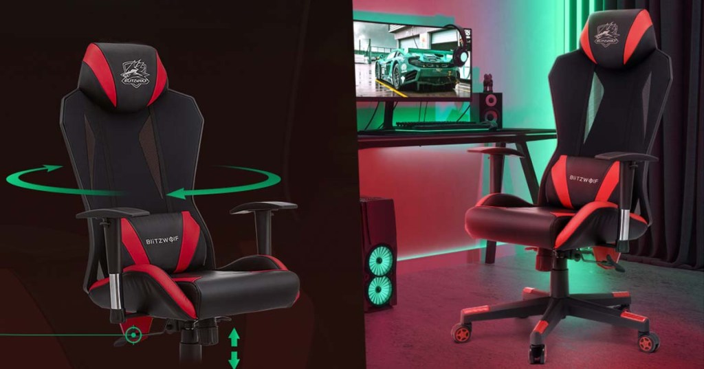 BLITZWOLF BW-GC: Sedie ECONOMICHE da GAMING e&nbsp;UFFICIO!