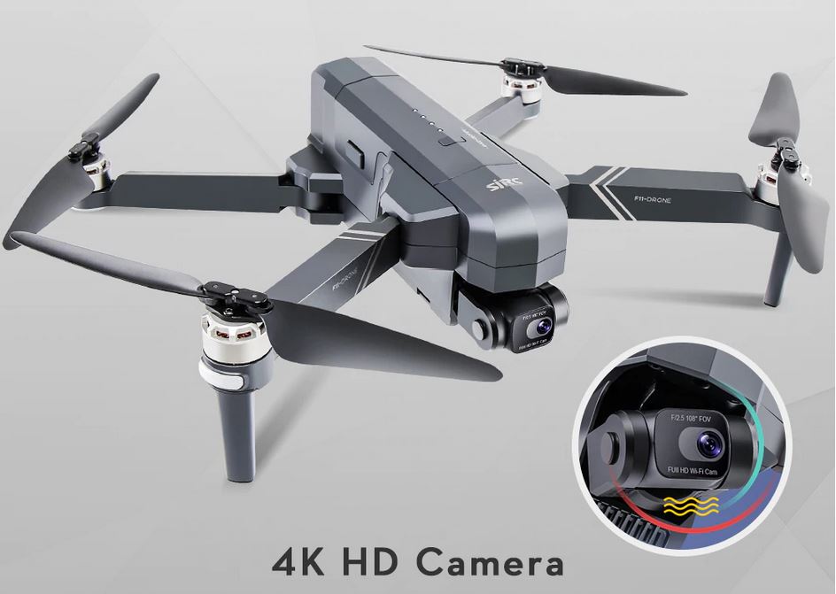 SJRC F11 PRO: Drone Economico con CAM 4K&nbsp;STABILIZZATA!